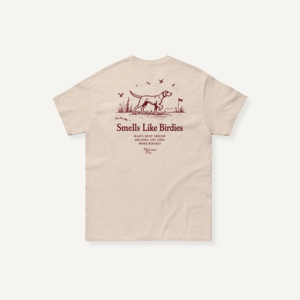 SMELLS LIKE BIRDIES TEE