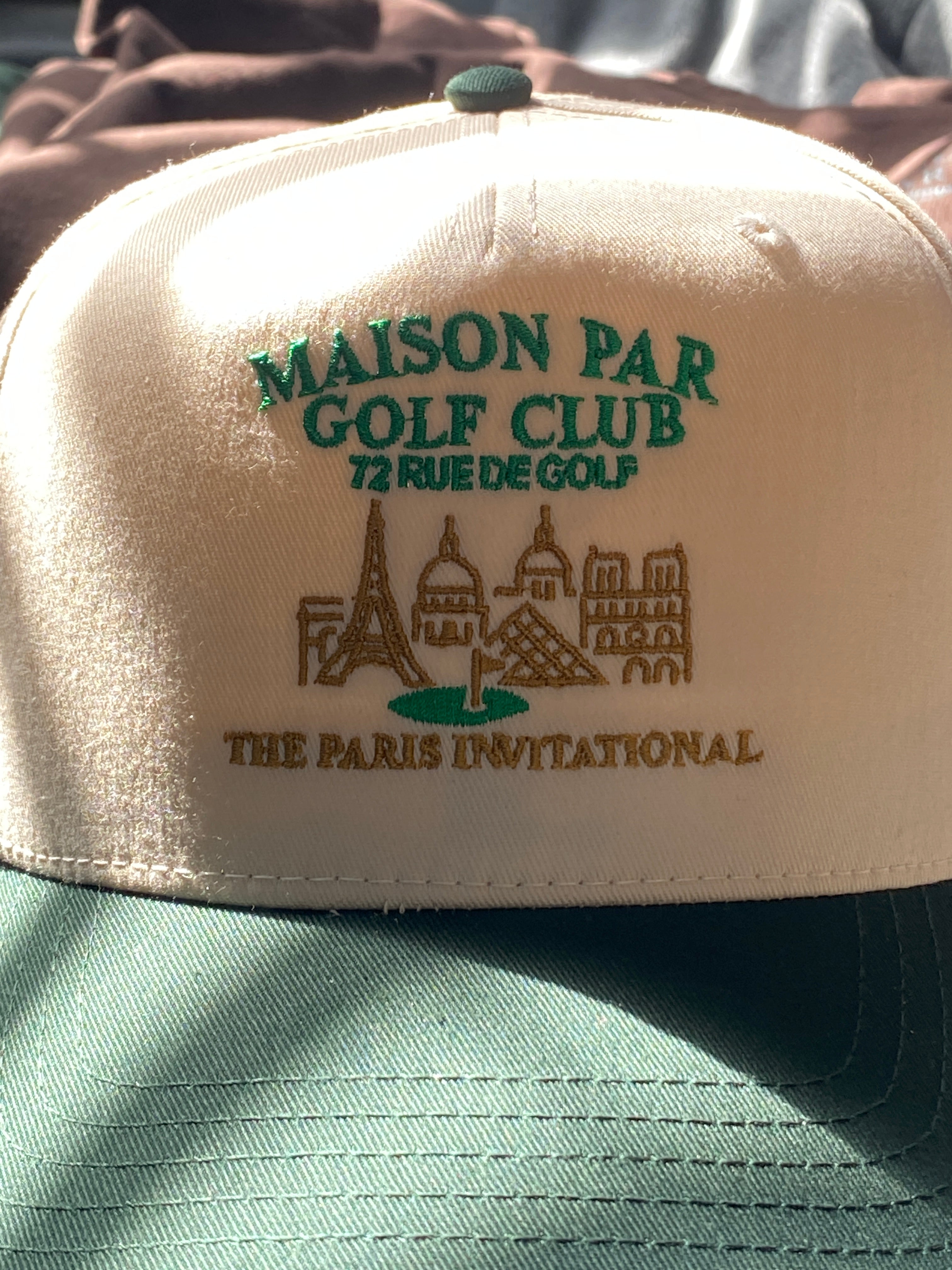 CLUBHOUSE COLLECTION: THE PARIS INVITATIONAL HAT