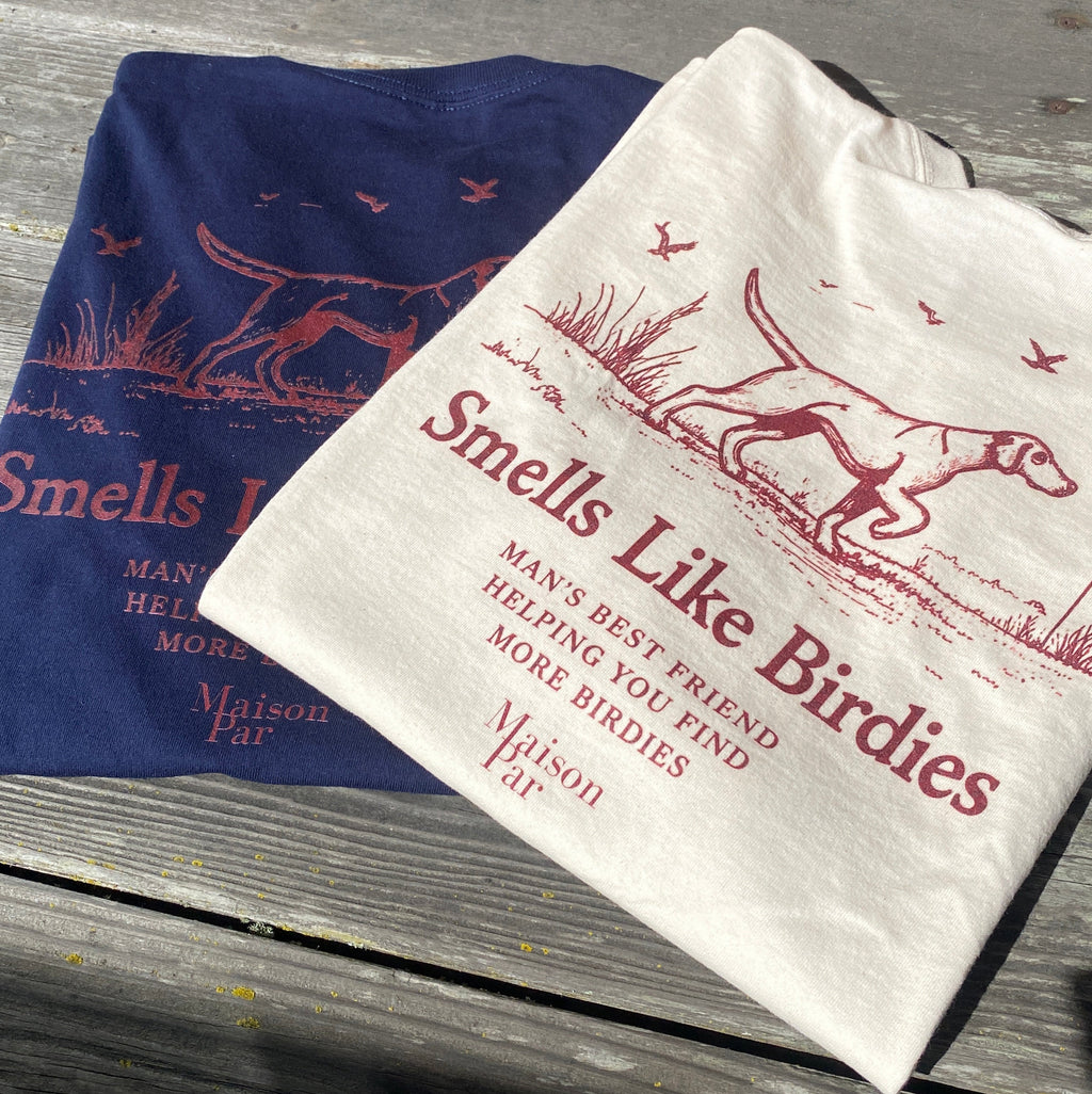 SMELLS LIKE BIRDIES TEE