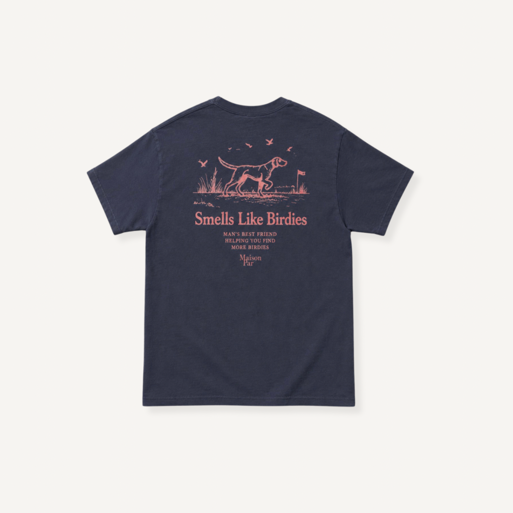 SMELLS LIKE BIRDIES TEE